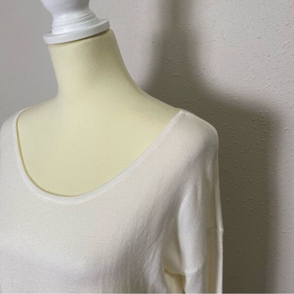 Soft Surroundings Margulies Tunic Sweater In Ivory Pearl Women's Size Small - Picture 5 of 14